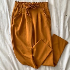 Mustard Yellow Trousers Size S